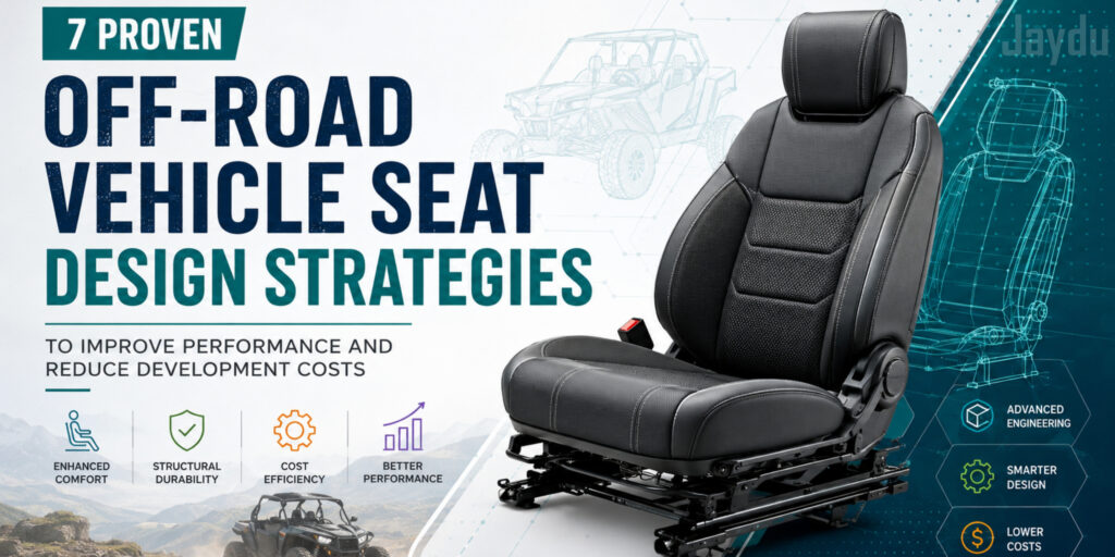 7 Proven Off-Road Vehicle Seat Design Strategies to Improve Performance and Reduce Development Costs