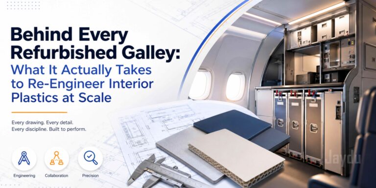 Aircraft Interior Plastic Reverse Engineering